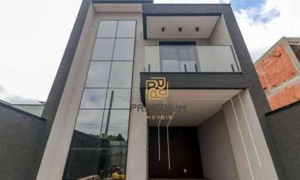 Sobrado com 3 dormitórios à venda, 93 m² por R$ 695.000 - Pioneiros - Fazenda Rio Grande/PR