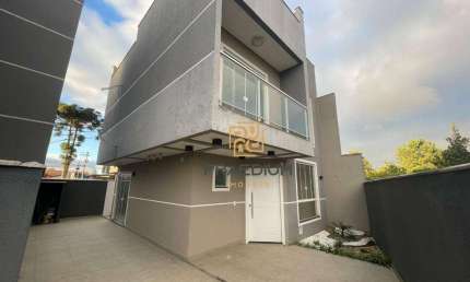 Sobrado com 3 dormitórios à venda, 226 m² por R$ 799.000 - Uberaba - Curitiba/PR