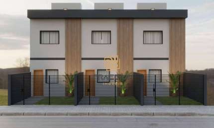 Sobrado com 2 dormitórios à venda, 48 m² por R$ 350.000 - Pinheirinho - Curitiba/PR