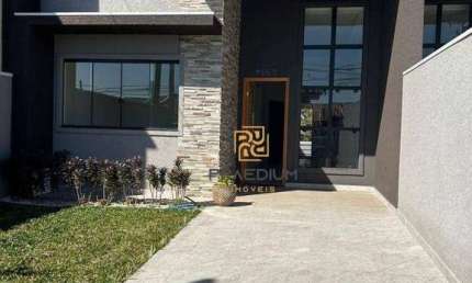 Casa com 3 dormitórios à venda, 90 m² por R$ 450.000,00 - Planta Bairro Weissópolis - Pinhais/PR