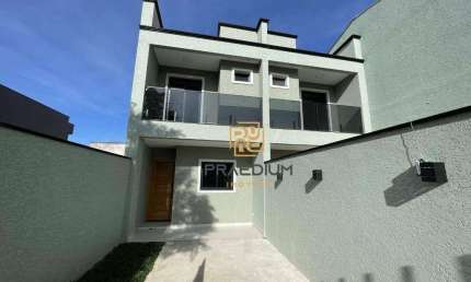 Sobrado com 3 dormitórios à venda, 84 m² por R$ 550.000 - Sítio Cercado - Curitiba/PR