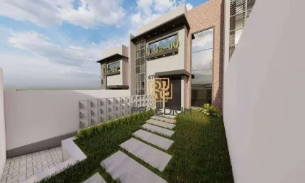 Sobrado com 3 dormitórios à venda, 164 m² por R$ 650.000 - Pinheirinho - Curitiba/Paraná