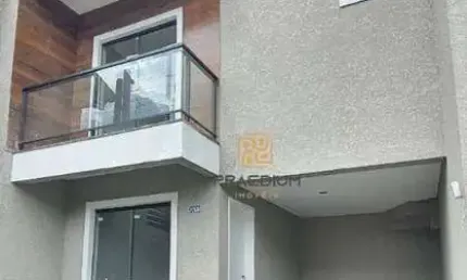 Sobrado com 3 dormitórios à venda, 83 m² por r$ 490.000 - sítio cercado - curitiba/pr