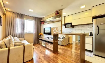 Apartamento com 2 dormitórios à venda, 47 m² por R$ 420.000 - Guaíra - Curitiba/PR