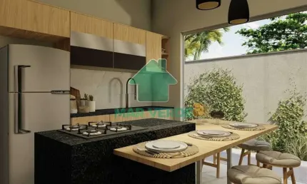 Casa com 2 quartos à venda no Balneário dos Golfinhos, Caraguatatuba 