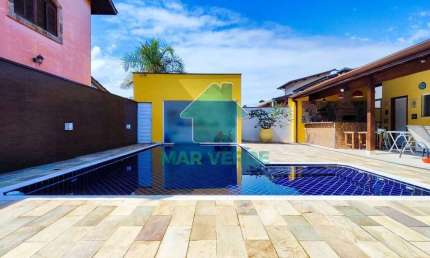 Casa em condomínio fechado com 3 quartos à venda na Rua Peixe Espada, Mar Verde, Caraguatatuba