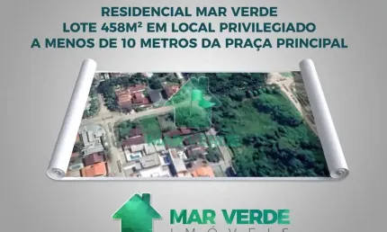 Oportunidade única: lote de esquina 458m² no residencial mar verde ii