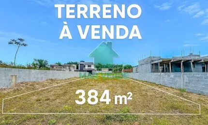 Lote murado e aterrado com 384m² à venda no condomínio mar verde – caraguatatuba/sp