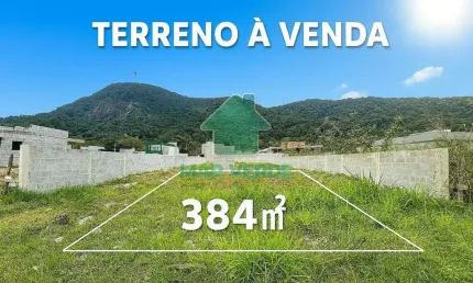 Lote 384m² aterrado e murado condomínio mar verde caraguatatuba sp