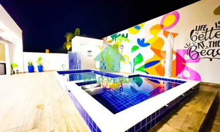 Casa 3 suítes com piscina em condomínio fechado Mar Verde Caraguatatuba SP