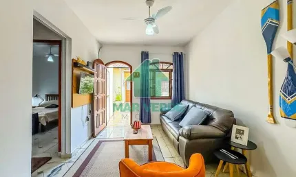 Casa em condomínio fechado a 600m da praia martim de sá – caraguatatuba/sp