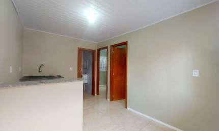 Casa com 2 dormitórios para alugar, 35 m² por R$ 840,00/mês - Canudos - Novo Hamburgo/RS