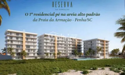 Empreendimento reserva da armação de frente para o mar.