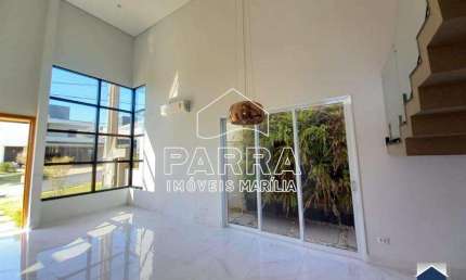 VENDE-SE RESIDÊNCIA NO COND. GARDEN PARK - MARILIA/SP