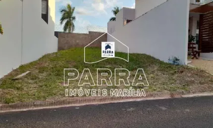 VENDE-SE TERRENO NO COND. VILLA FLORA  II - MARILIA/SP