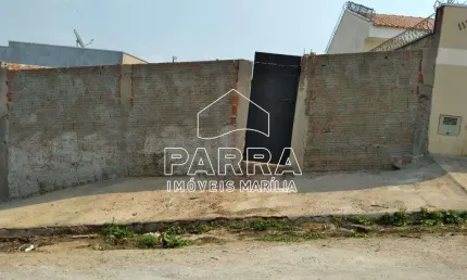 VENDE-SE TERRENO NO ANTONIO CARLOS NASCIMENTO DA SILVA - MARILIA/SP