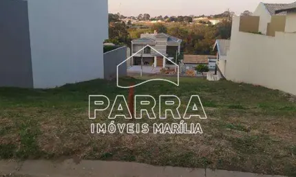 Terreno em condomínio fechado à venda no Jardim Alvorada, Marília 