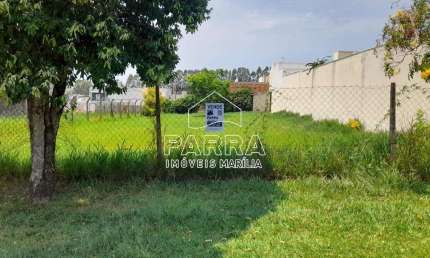 Terreno em condomínio fechado à venda no Parque dos Sabiás II (Padre Nóbrega), Marília 