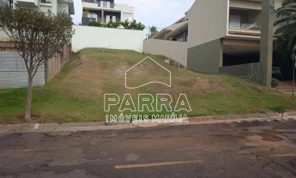 Terreno em condomínio fechado à venda no Jardim Alvorada, Marília 