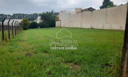 Terreno em condomínio fechado à venda no Parque dos Sabiás II (Padre Nóbrega), Marília 