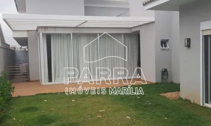 VENDE-SE RESIDÊNCIA NO COND. PEDRA VERDE - MARILIA/SP