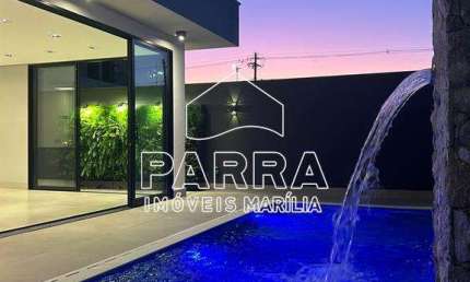 VENDE-SE RESIDÊNCIA NO COND. TERRAS DA FAZENDA - MARILIA/SP