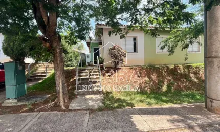 VENDE-SE RESIDÊNCIA NO COND. RESIDENCIAL ROSSI ALLEGRA - MARILIA/SP