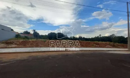 VENDE-SE TERRENO NO RESIDENCIAL VIDA NOVA MARACÁ (PADRE NOBREGA) - MARILIA/SP