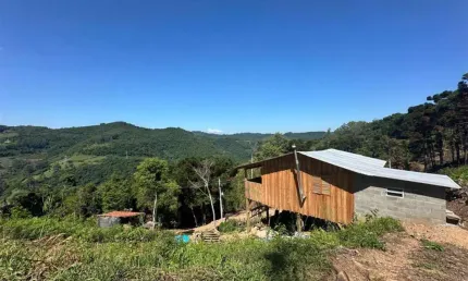 Chácara / sítio com 1 quarto à venda na zona rural, carlos barbosa , 54 m2 por r$ 223.000