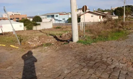 Terreno de esquina localizado no bairro são roque com 390m² (15 m x 26