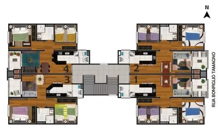 Apartamento com 2 quartos à venda na Nossa Senhora das Graças, Caxias do Sul , 52 m2 por R$ 228.000