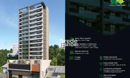 Apartamento com 3 quartos à venda, 108 m² por R$ 949.900 - São Mateus - Juiz de Fora/MG