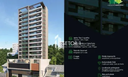 Apartamento garden com 3 quartos à venda, 270 m² por r$ 1.299.900 - são mateus - juiz de fora/mg