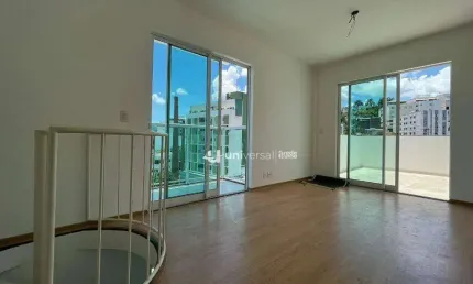 Cobertura com 1 quarto à venda, 78 m² por R$ 349.000 - Morro da Glória - Juiz de Fora/MG
