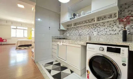 Apartamento com 1 quarto à venda, 49 m² por r$ 210.000 - centro - juiz de fora/mg