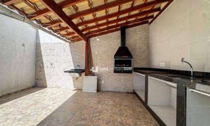 Casa com3 quartos 3 banheiros área gourmet à venda, por R$ 390.000 - Grama - Juiz de Fora/MG