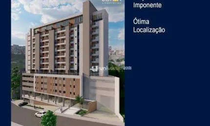 Apartamento com 2 dormitórios à venda, 59 m² por R$ 544.366,42 - Cascatinha - Juiz de Fora/MG
