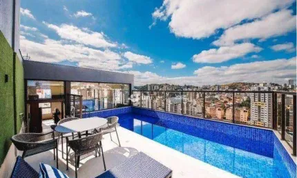 Apartamento com 1 quartos, 45 m² - venda por R$ 338.000 ou aluguel por R$ 2.321/mês - São Mateus - Juiz de Fora/MG