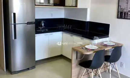 Apartamento com 1 quarto, 38 m² - venda por R$ 329.000 ou aluguel por R$ 2.565/mês - Centro - Juiz de Fora/MG