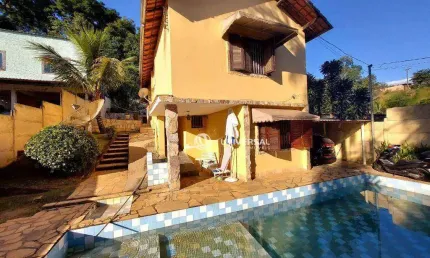 Casa com 2 quartos  para alugar, 100 m² por r$ 3.200/mês - barreira do triunfo - juiz de fora/mg