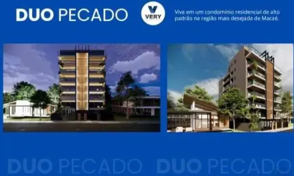Apartamento para Venda em Macaé, Praia do Pecado, 3 dormitórios, 3 suítes, 4 banheiros, 2 vagas