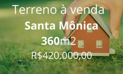Terreno à venda no bairro santa mônica - uberlândia/mg