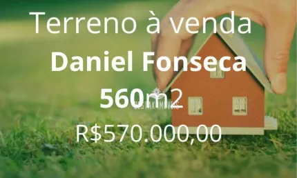 Terreno à venda no bairro daniel fonseca - uberlândia/mg