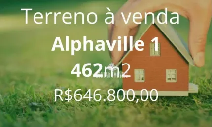 Terreno à venda Condomínio Alphaville 1 - Uberlândia/MG