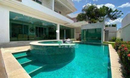 Sobrado com 5 quartos  à venda, bairro Condomínio Jardins Gênova - Uberlândia/MG