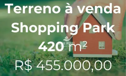 Terreno à venda no Bairro Shopping Park - Gávea Sul - Uberlândia/MG