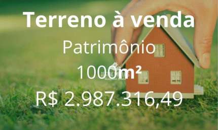 Terreno à venda no Bairro Patrimônio - Uberlândia/MG
