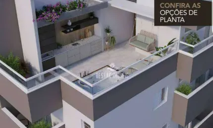 Cobertura com 2 quartos à venda no bairro santa mônica - uberlândia/mg