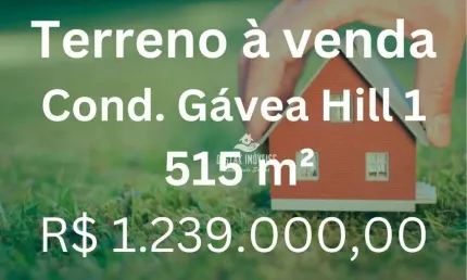Terreno à venda, Condomínio Gávea Hill 1 - Uberlândia/MG