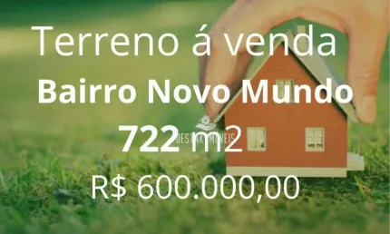 Terreno à venda no Bairro Novo Mundo - Uberlândia/MG
